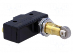 Microswitch SNAP ACTION | with transverse roller | SPDT | ON-(ON)