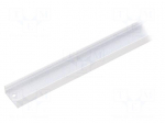 Profiles for LED modules | white | L: 2m | BEGTON12 | aluminium