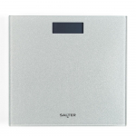 Salter 9037 SVGL3RCFXAS Glitter Glass Personal Bathroom Scale - Silver