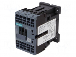 Contactor: 3-pole | NO x3 | Auxiliary contacts: NC | 24VDC | 12A | 3RT20