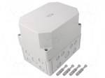 Enclosure: multipurpose | X: 130mm | Y: 180mm | Z: 165mm | TK PC | grey