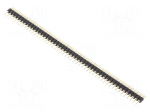 Connector: pin strips | pin header | PIN: 50 | soldering,THT | 1.5A