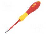 Screwdriver: insulated | slot | SL 2 | 60mm | SoftFinish&reg; electric