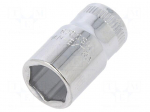 Socket | socket spanner | HEX 5.5mm | 1/4" | alloy steel