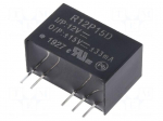 Converter: DC/DC | 1W | Uin: 10.8&divide;13.2VDC | Uout: 15VDC | Uout2: -15VDC