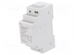 Power supply: switching | for DIN rail | 24W | 12VDC | 2A | 220&divide;240VAC