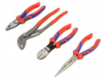 Tools set: pliers | in a foam tray