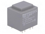 Transformer: encapsulated | 2.5VA | 230VAC | 9V | 277.8mA | PCB | IP00