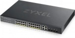 ZYXEL GS1920-24HPV2, 28 PORT SMART MANAGED POE SWITCH 24X GIGABIT COPPER POE AND 4X GIGABIT DUAL PERS., HYBRID MODE, STANDALONE OR NEBULAFLEX CLOUD, 375 WATT POE (5Y WARRANTY)