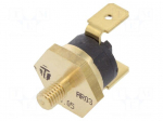Sensor: thermostat | SPST-NC | 110&deg;C | 16A | 250VAC | connectors 6,3mm