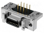 Connector: MDR | PIN: 14 | shielded | Locking: latch | socket | female
