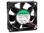 Fan: DC | axial | 24VDC | 70x70x25mm | 83.25m3/h | 45dBA | ball | 9.14mmH2O