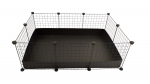 C&C Modular cage 3x2 110x75 cm guinea pig, hedgehog, black