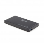 Gembird EE2-U3S-2 storage drive enclosure HDD enclosure Black 2.5"