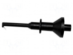 Clip-on probe | hook type | 15A | 1kVDC | black | 56.64mm