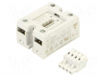 Relay: solid state | 50A | Uswitch: 24&divide;265VAC | 2-phase | 44.5x58x44mm
