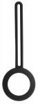 Apple AirTag case DELTACO silicone hanger, black / MCASE-TAG13