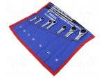 Wrench-set | rattle,combination spanner | 7pcs.