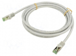 Patch cord | S/FTP | Cat: Cat 8.1 | RJ45 plug,both sides | stranded
