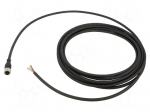 Cable: for sensors/automation | M12 | PIN: 8 | straight | 5m | plug | XZCP