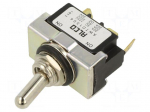 Switch: toggle | Pos: 2 | SPDT | ON-ON | 20A/250VAC | 20A/30VDC | AW | 10m&Omega;