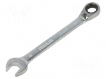 Wrench: combination spanner | rattle | 16mm | Chrom-vanadium steel