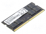DRAM memory | DDR5 SODIMM | 4800MHz | 1.1VDC | industrial | 2Gx8