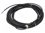 Cable: for sensors/automation | M12 | PIN: 4 | straight | 10m | plug