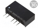 Converter: DC/DC | 1W | Uin: 4.5&divide;5.5VDC | Uout: 12VDC | Iout: 83mA | DIP