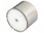 Diamond hole saw | &Oslash;: 68mm | glaze,ceramic tile | CERAMIC
