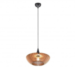 Trio Colino piekarama lampa E27 wood/anthracite brushed steel 315900142 4017807540277