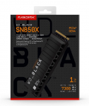 Western Digital Black WD_BLACK&trade; SN850X NVMe&trade; SSD POWERED BY SANDISK 1 TB, [With Heatsink]