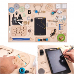 RoGer Sensory Wooden Board 75x50cm