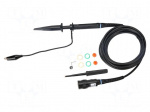 Probe: for oscilloscope | passive | 25MHz | Uin max: 600V | BNC plug