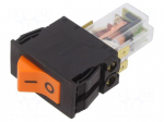 Circuit breaker | 8A | Poles: 1 | SNAP-IN | TA45 2P | Leads: connectors