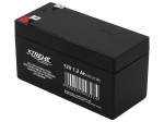 Patareid, akud, toiteplokid ja adapterid // Battery 12В, 6В, 4В pliihappega suletud AGM VRLA // 82-213# Akumulator żelowy 12v  1.2ah xtreme 97x51x43_4,8