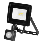 Uued tooted // ALLED 10W Naświetlacz LED z PIR, 850lm, IP44, 4000K, Alu+Glass