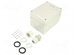 Enclosure: junction box | X: 106mm | Y: 150mm | Z: 105mm | IP66