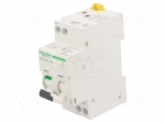 RCBO breaker | Inom: 10A | Ires: 30mA | Max surge current: 250A | IP20