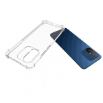 Back panel cover Evelatus Xiaomi Redmi 12C Military Shockproof Silicone Case Transparent Transparent