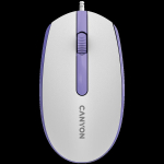 CANYON mouse M-10 Wired White Lavender
