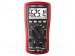Digital multimeter | LCD | (6000) | Bargraph: 60segm.40x/s | 5x/s