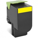 Printer accessories LEXMARK  80C2HYE Cartridge, Yellow, 3000 pages