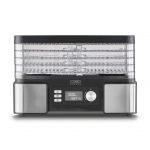 Other small household appliances Caso  Food Dehydrator DH 450 Power 370-450 W, Number of trays 5, Temperature control, Integrated timer, Black/Stainless Steel