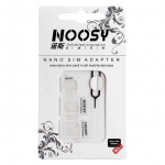 Other Hurtel Noosy Adapter Nano Micro Sim 3in1 iPhone Set + key