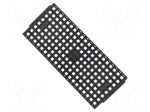 Electronic components tray | ESD | 10x10x1mm | black | 140&deg;C | TQFP