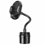XO C105 Car Cup universal Holder Fixation Smarthone Holder with rotation adjustabel neck Black
