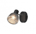 Trio Tarifa spot 1-pc E14 matt black/chrome plated gaismeklis 862800132 4017807615821