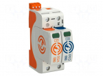 Surge arrester | Type 1+2 | Poles: 1+NPE | 30kA | 280VAC | -40&divide;80&deg;C