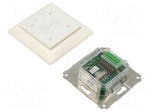 RFID reader | 4.3&divide;5.5V,9&divide;30V | RS232,RS485,USB,WIEGAND | antenna